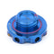 Podium-Ti Oil Cap in Splatter Titanium Finish for Hondas/Acuras