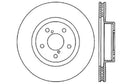 StopTech Sport Drilled Brake Rotors – 2013-2016 Scion FR-S (ZN6)