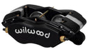 Wilwood Forged Dynalite-M Brake Caliper - 1.75 in Piston Bore / 0.810 in Rotor Thickness / Black | 120-13744-BK