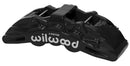 Wilwood SX6R Right Brake Caliper - 1.62/1.12/1.12 in Piston Bores / 1.25 in Rotor Thickness / Black | 120-14862-BK