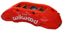 Wilwood TX6R Right Brake Caliper - 2.00/1.88/1.88 in Piston Bores / 1.38 in Rotor Thickness / Red | 120-13815-RD