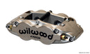 Wilwood Forged Narrow Superlite 4R Brake Caliper - 1.25 in Piston Bore / 1.10 in Rotor Thickness / Nickel | 120-11783-N