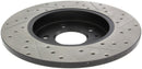 StopTech Sport Drilled & Slotted Brake Rotors – 2001-2009 Audi A4 product image 2