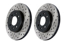 StopTech Sport Drilled & Slotted Brake Rotors – 2005-2006 Saab 9-2X