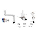 Mishimoto Cat-Back Exhaust – 2014-2016 Ford Fiesta ST 1.6L 2.5in Stainless Steel Resonated w / Burnt Ti