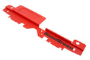 GrimmSpeed Radiator Shroud w / Tool Tray - 05-09 Subaru Legacy / Outback - Textured Red