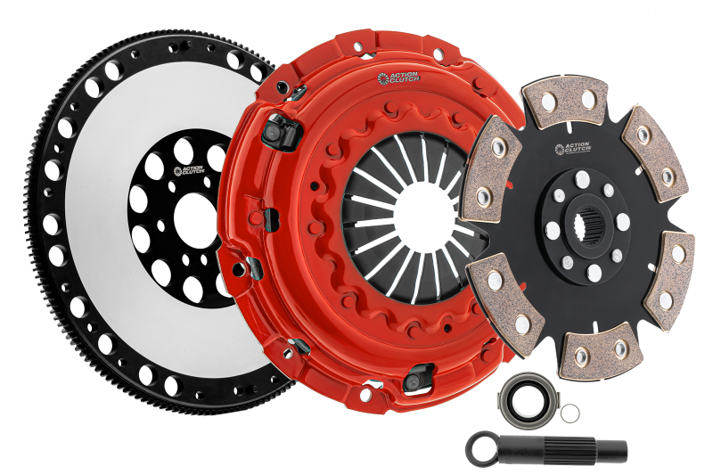 Action Clutch 01-03 BMW 330Ci 3.0L (M54) 5-Speed RWD Stage 4 Clutch Kit (1MD) w/Lightened Flywheel