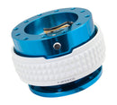 NRG Gen 2.1 Steering Wheel Quick Release – Blue Body / Glow In The Dark Pyramid Ring