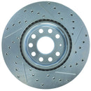 StopTech Sport Drilled & Slotted Brake Rotors – 2008-2009 Audi TT product image 3