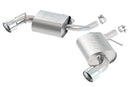 Borla Axle-Back Exhaust – 2016 Chevy Camaro 2.0L Turbo Rear Section - Borla exhaust system