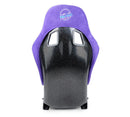 NRG Prisma Fiberglass Bucket Seat – Medium – Purple / Alcantara