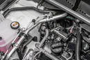 Radium Engineering GR Corolla CCV catch can engine bay installation