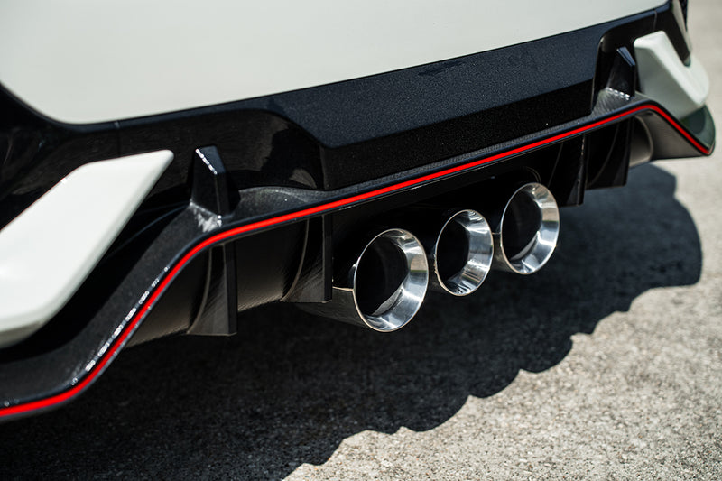 Corsa Xtreme 3.0" Cat-Back Exhaust (Polished Tips) - 2017-2021 Honda Civic Type R (FK8)