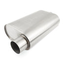 Mishimoto Universal Muffler with 3.0in Offset Inlet / Outlet – Brushed