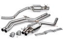 APR Cat-Back Exhaust System without Mid-Muffler – 2014-2018 Audi RS6 / RS7 (C7) – product image