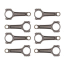 Manley Chevrolet Small Block .025in LS - 1 6.125in Pro Series I - Beam Connecting Rods - 0.927in Pin Diameter 7/16in ARP - Set of 8