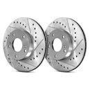 StopTech Sport Drilled & Slotted Brake Rotors – 2013-2016 Scion FR-S (ZN6) product image