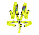 NRG SFI 16.1 5Pt 3 Inch Seat Belt Harness with Pads / Cam Lock - Neon Green – Default Title