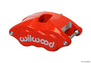 Wilwood GM D52 Brake Caliper - 2.00 in Piston Bore / 1.25/1.28 in Rotor Thickness / Red / Floater | 120-10936-RD