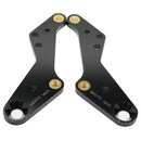 Wilwood DL Caliper Mounting Bracket (Front / 11" Rotor / Lug Mount / 1963-1964) - 1955-1957 Chevrolet Corvette | 249-11496/97