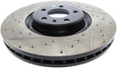 StopTech Sport Drilled & Slotted Brake Rotors – 2015-2016 Audi S7 product image 3