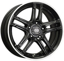 ENKEI FD-05 17x7.0 Black Machined