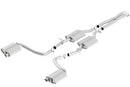 Borla Cat-Back Exhaust – 2015–2016 Dodge Charger R / T 5.7L No Tip Use Factory Valence - Borla exhaust system