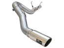 aFe MACH Force-XP 5 in. Stainless Steel DPF-Back Exhaust System Large Bore (Polished Tip) – 13–15 Dodge Trucks 6.7L I6 Turbo Diesel *