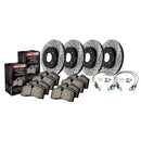 StopTech Sport Drilled & Slotted Axle Pack – 2004-2009 Audi S4 product image 7