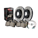 StopTech Sport Drilled Axle Pack – 2009-2013 BMW 335i xDrive product image 2