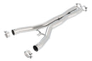 Borla X-Pipe – 2014 Chevy Corvette Stingray X-Pipes (Smog Legal Cut and Clamp) - product image 2