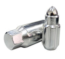 NRG 500 Series M12 X 1.5 Bullet Shape Steel Lug Nut Set - 21 Pc with Lock Key