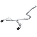 MBRP 3" Dual Rear Exit T304 Stainless Steel Cat-Back Exhaust w/ Carbon Fiber Tips – 2022+ Hyundai Elantra N 2.0L Turbo – MBRP S47103CF