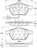 StopTech Sport Brake Pads – 1999-2008 Audi A4 product image 5