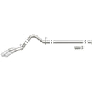 MagnaFlow 08-17 Ford F-250/F-350/F-450 4.6L/6.7 DPF-Back SS 4in Dual Single Passenger Side Rear Exit