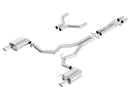 Borla Cat-Back Exhaust – 2015–2017 Ford Mustang GT 5.0L V8 3in pipe 4in tip - product image 8