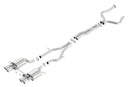 Borla Cat-Back Exhaust – 2016 Cadillac ATS-V 3.6L Twin Turbo Tips - Borla exhaust system