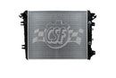 CSF Radiator - 17-19 Chevrolet Silverado 2500HD 6.6L OEM Plastic