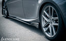 AeroLuxe Lexus IS Spec-M Carbon Fiber Side Skirts Extension