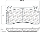 StopTech Sport Brake Pads – 2009-2021 Nissan GT-R (R35) product image 6