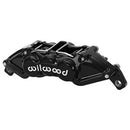 Wilwood UTV4 Brake Caliper - 1.12/1.12 in Piston Bores / 0.25 in Rotor Thickness / Black | 120-16571-BK