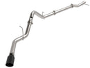 aFe LARGE BORE-HD 3 in. 409 Stainless Steel Exhaust System (Black Tip) – 23–23 GM Trucks 3.0L I6 Turbo Diesel LZ0 Back