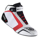 OMP KS-1 Shoes White/Black/Red - Size 37