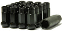 MUTEKI SR48 48mm Open End Lug Nuts - 12x1.25 | Black