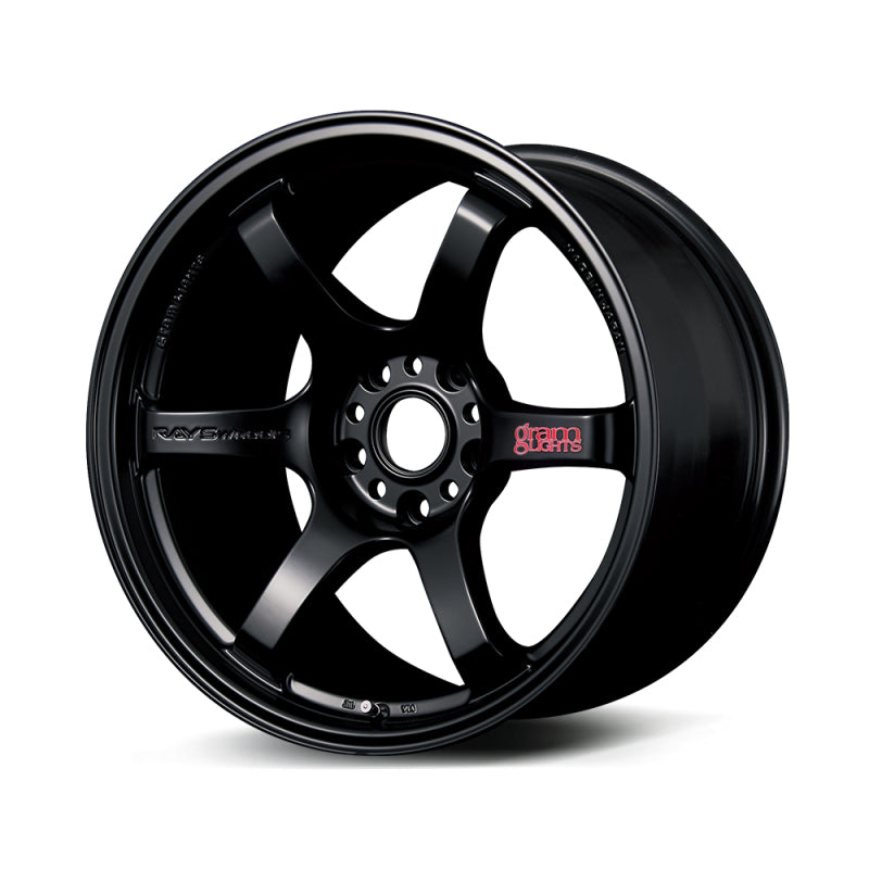 Gram Lights 57DR Wheel - 18x8.5 +37 | 5x108 | Semi Gloss Black 