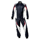 OMP Tecnica EVO Racing Suit Ant – FIA 8856-2018 – Black / White