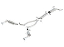 Borla Cat-Back Exhaust – 2010–2013 Chevy Camaro SS 6.2L V8 Single RoundTip Split Rear Exit - product image 2