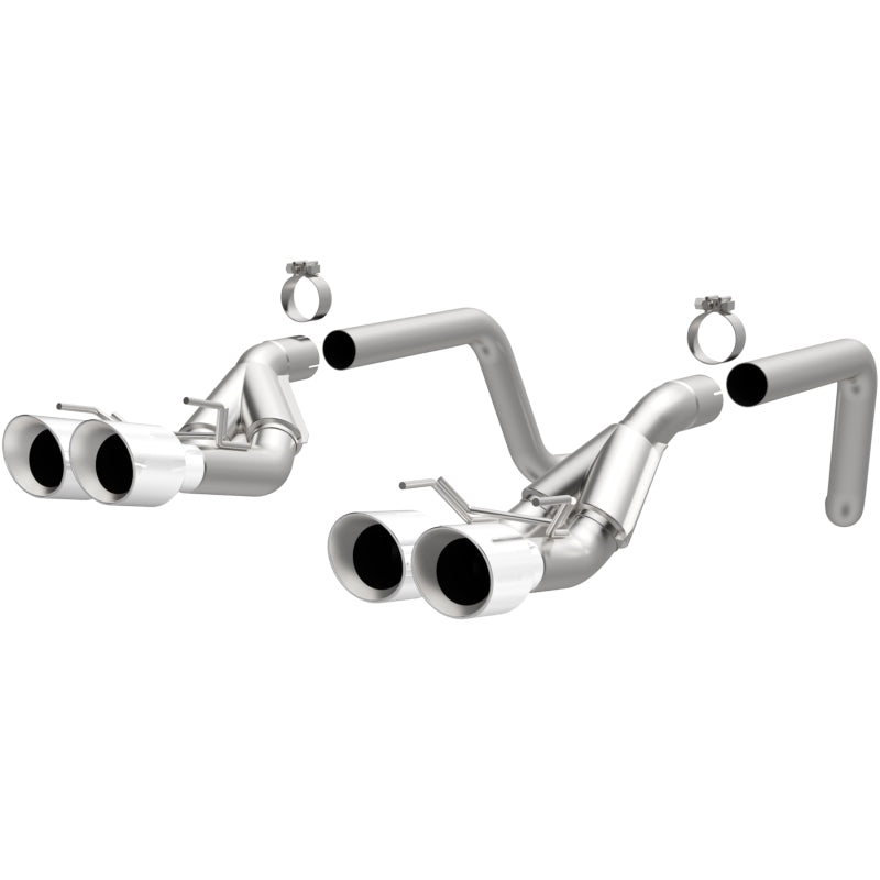 Magnaflow 09-11 Chev Corvette V8 6.2L Comp Series Quad Center Rear Exit SS Cat-Back Perf Exhaust