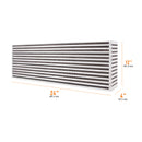 Mishimoto Performance Intercooler – Universal Air-to-Air Core – 24in / 12in / 4in