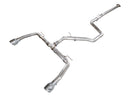 AWE Tuning Track Edition Cat-Back Exhaust (Chrome Silver Tips) - 22-26 Hyundai Elantra N